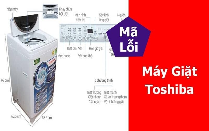 Bảng Mã Lỗi Máy Giặt Toshiba 2 Bang Ma Loi May Giat Toshiba1