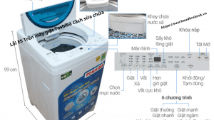 Loi E5 Tren may giat Toshiba cach sua chua