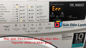 May giat Electrolux bao loi E10 Nguyen nhan va khac phuc3